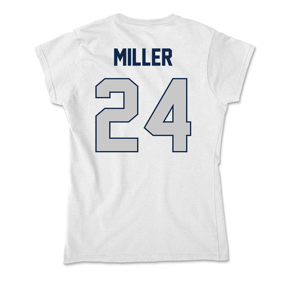 BU - NCAA Women's Basketball : Mallory Miller - Soft Style Women’s T-Shirt-1