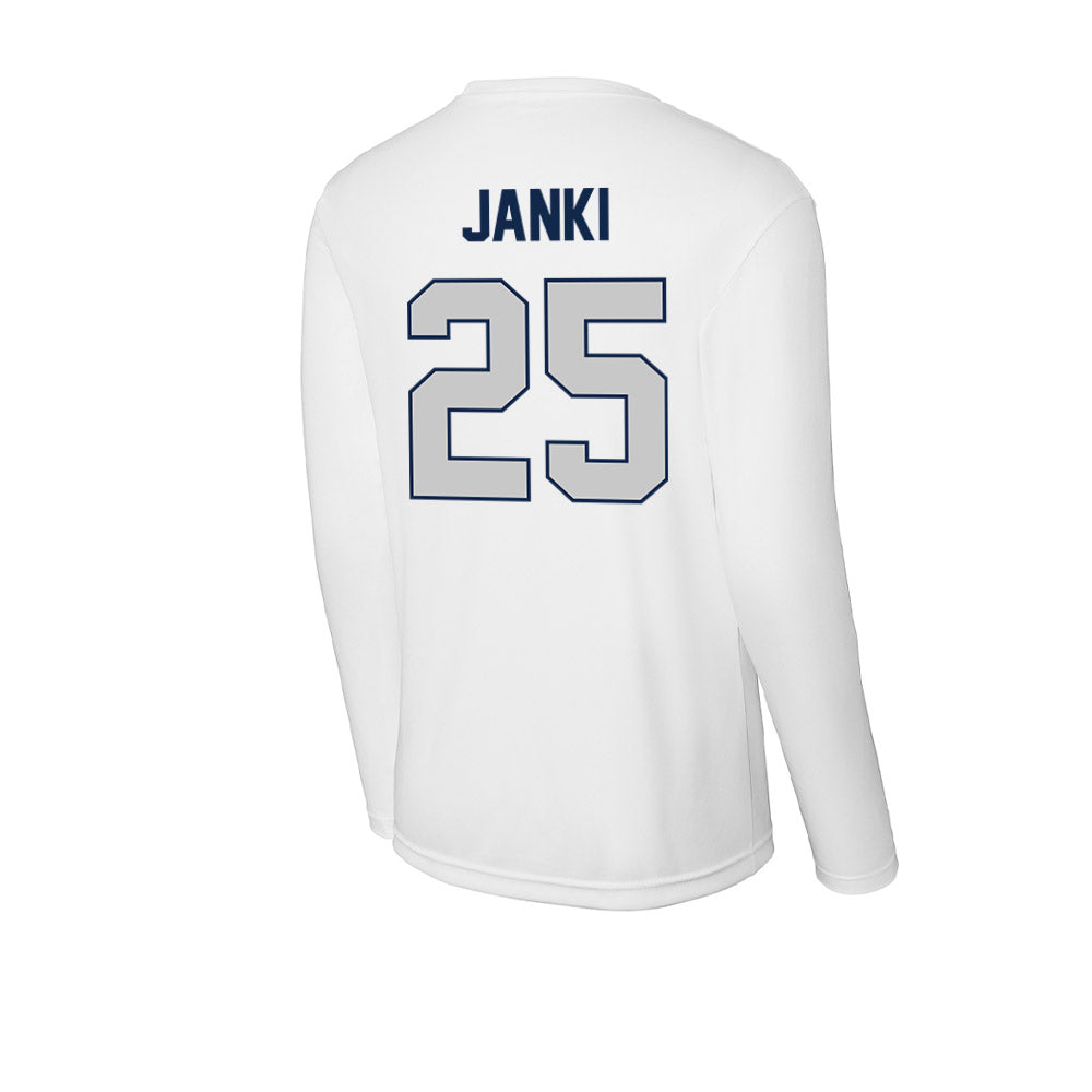 BU - NCAA Football : Beck Janki - Performance Long Sleeve T-Shirt-1