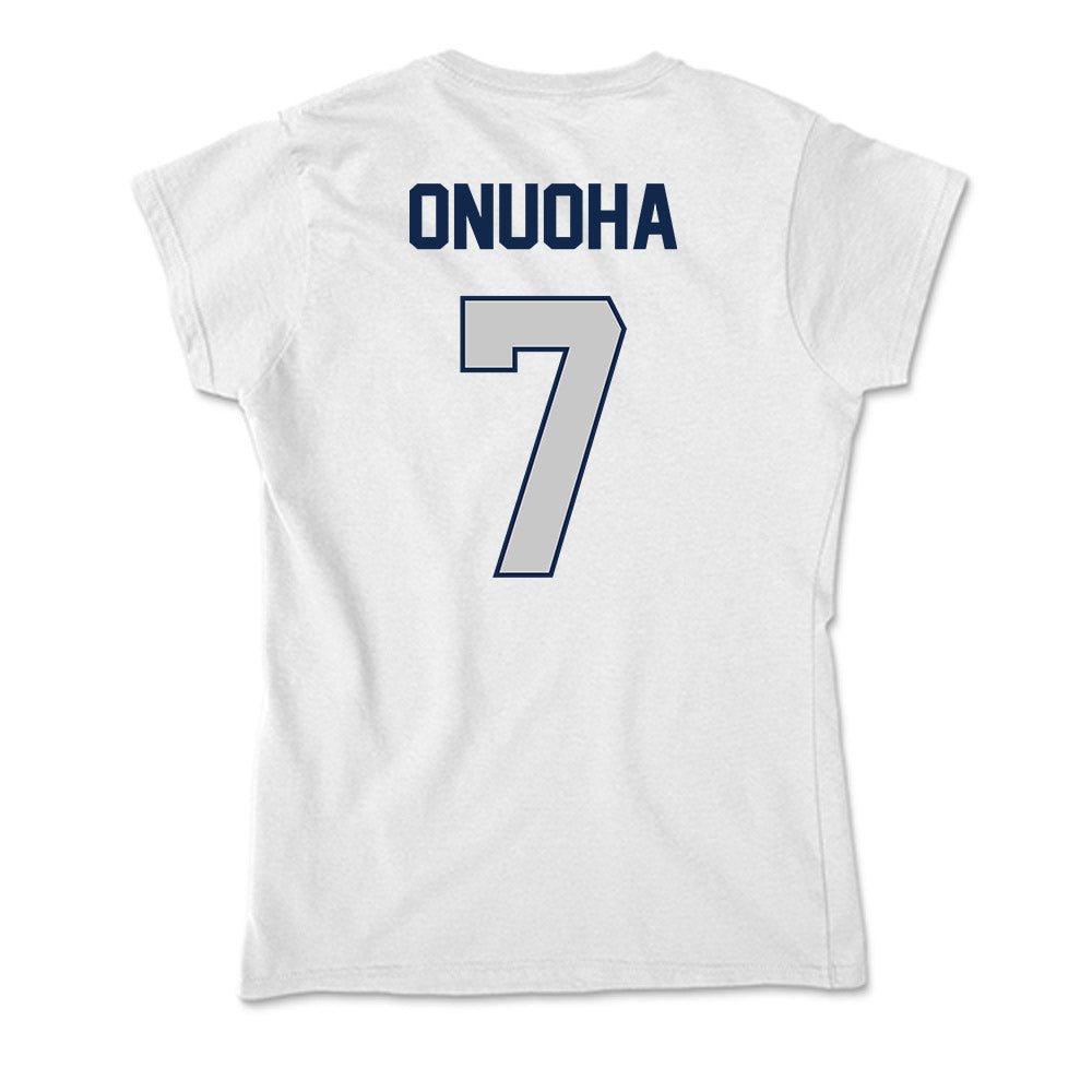 BU - NCAA Football : Onye Onuoha - Soft Style Women’s T-Shirt-1