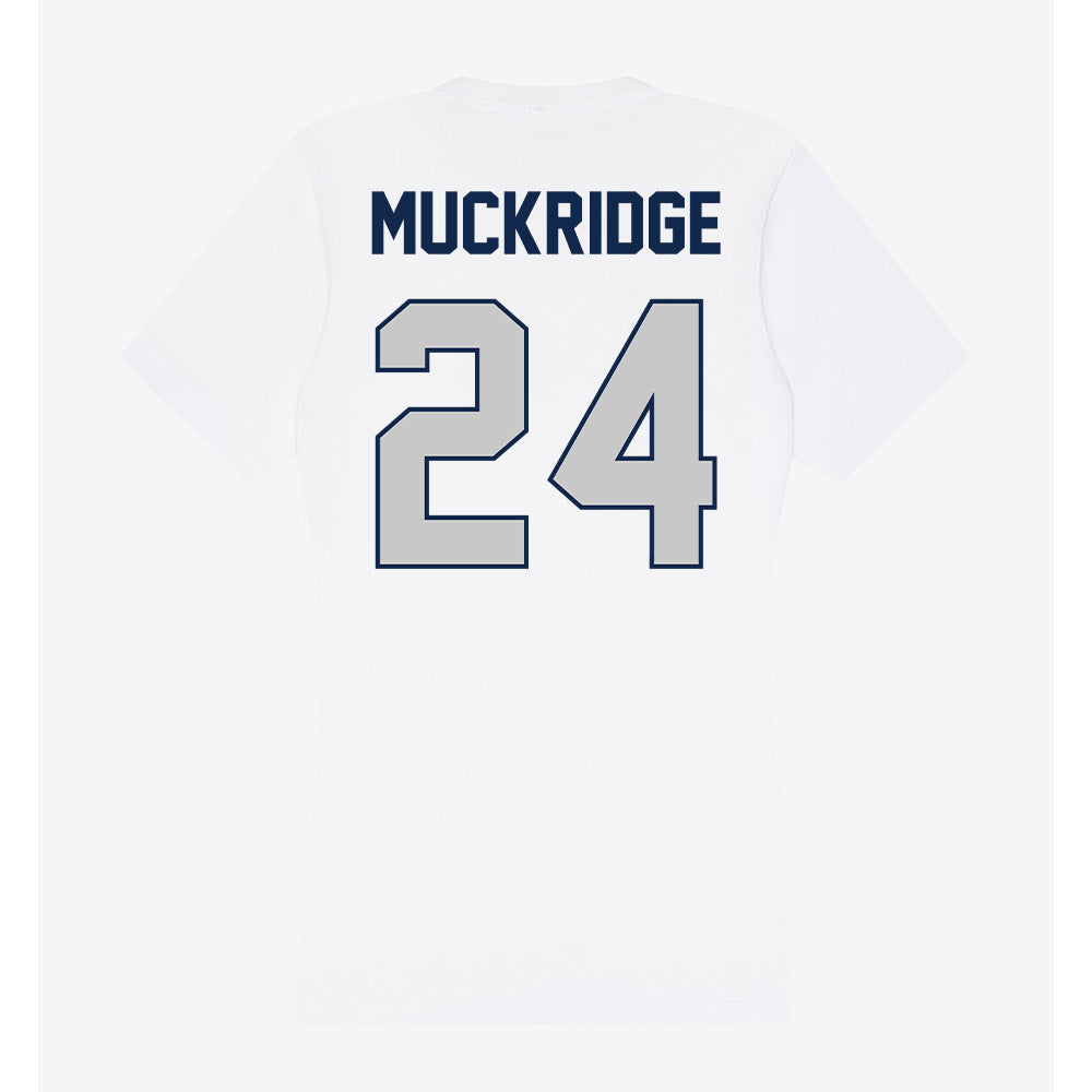 BU - NCAA Men's Soccer : Evan Muckridge - Women's V-Neck T-Shirt-1