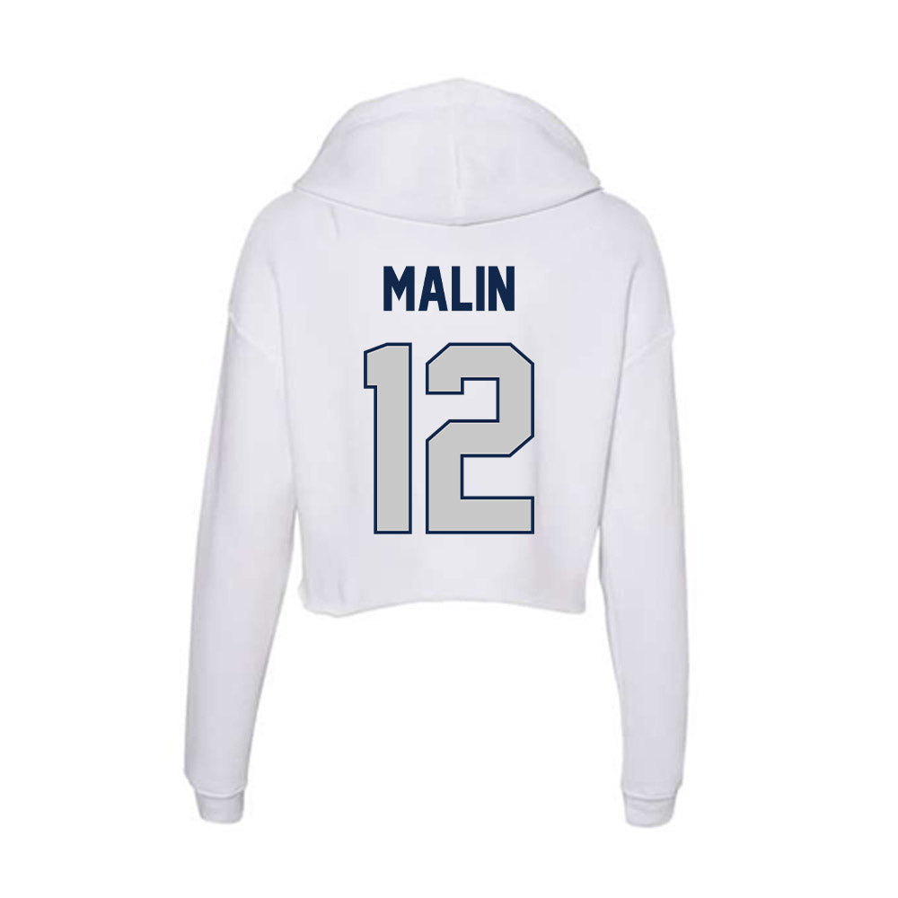Butler - NCAA Women's Soccer : Kate Malin - Women's Crop Fleece Hoodie-1