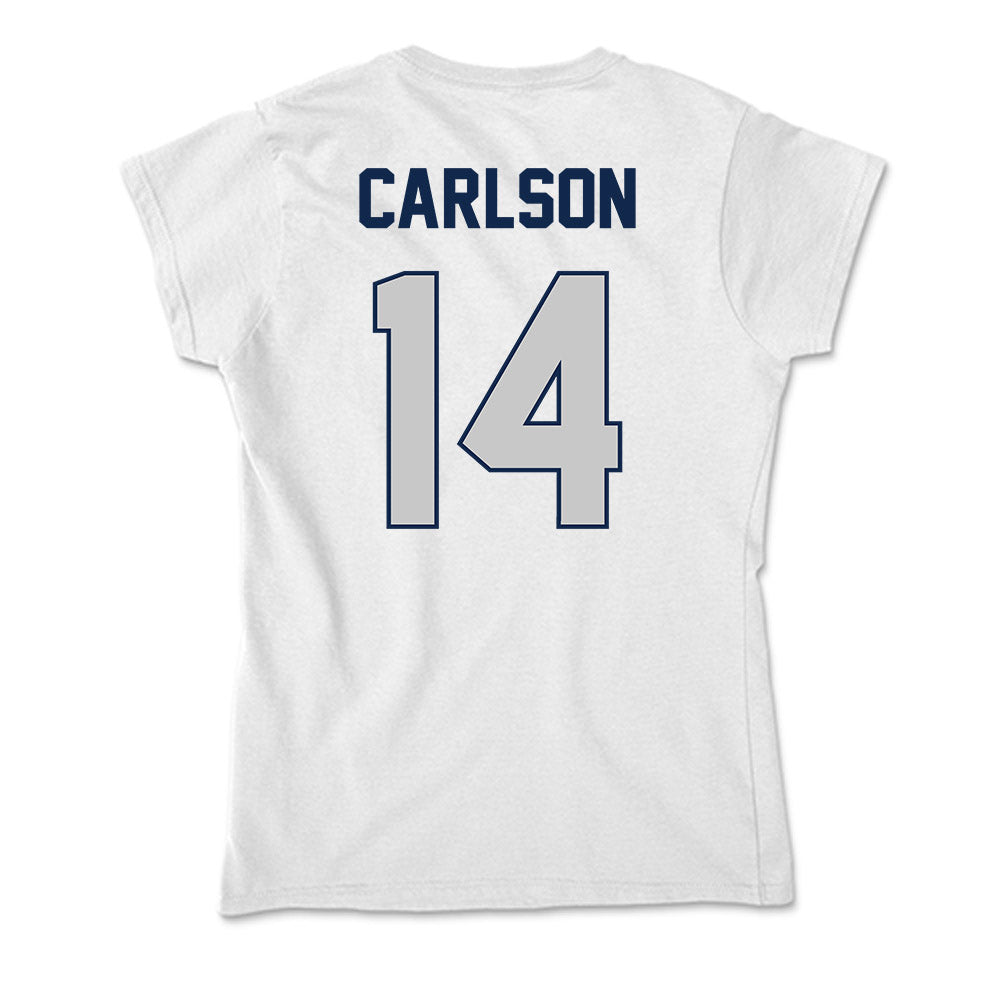 BU - NCAA Women's Soccer : Alyssa Carlson - Soft Style Women’s T-Shirt-1