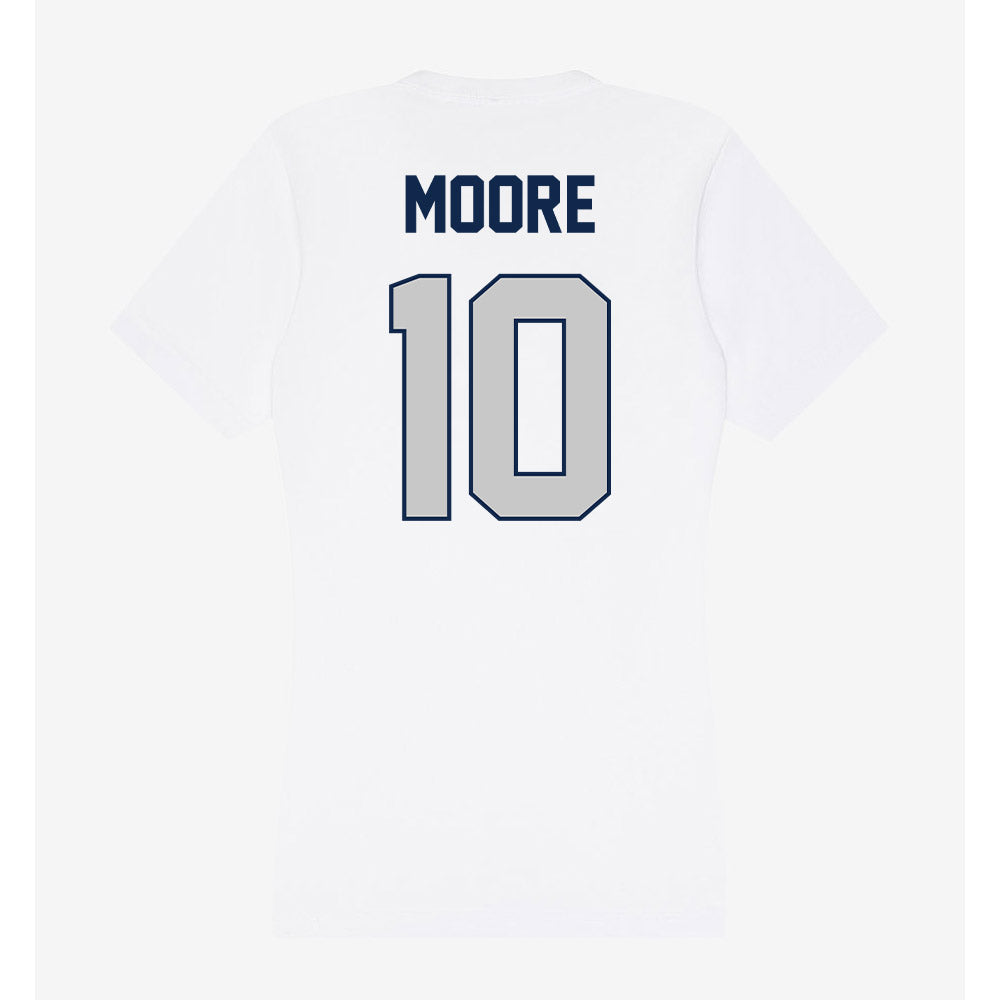 Butler - NCAA Baseball : Easton Moore - Women's V-Neck T-Shirt-1