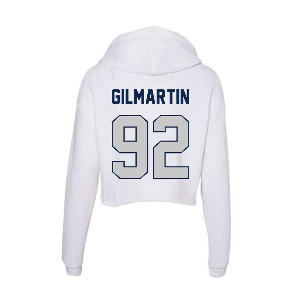 BU - NCAA Football : Graham Gilmartin - Women's Crop Fleece Hoodie-1