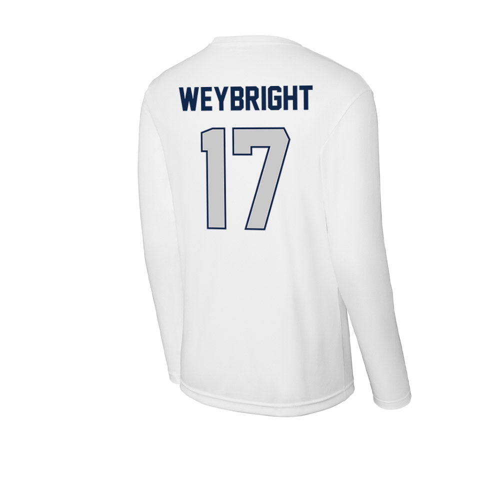 BU - NCAA Football : Jack Weybright - Performance Long Sleeve T-Shirt-1
