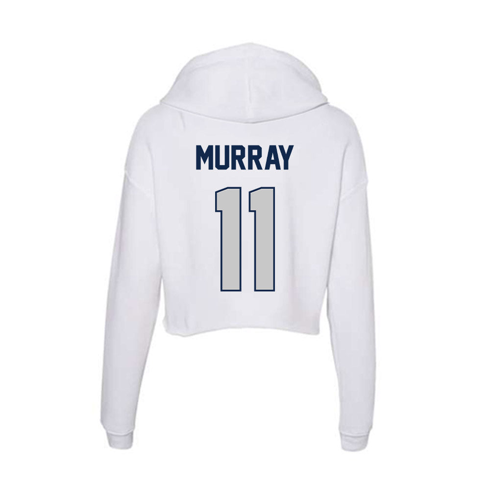 Butler - NCAA Softball : Kate Murray - Women's Crop Fleece Hoodie-1