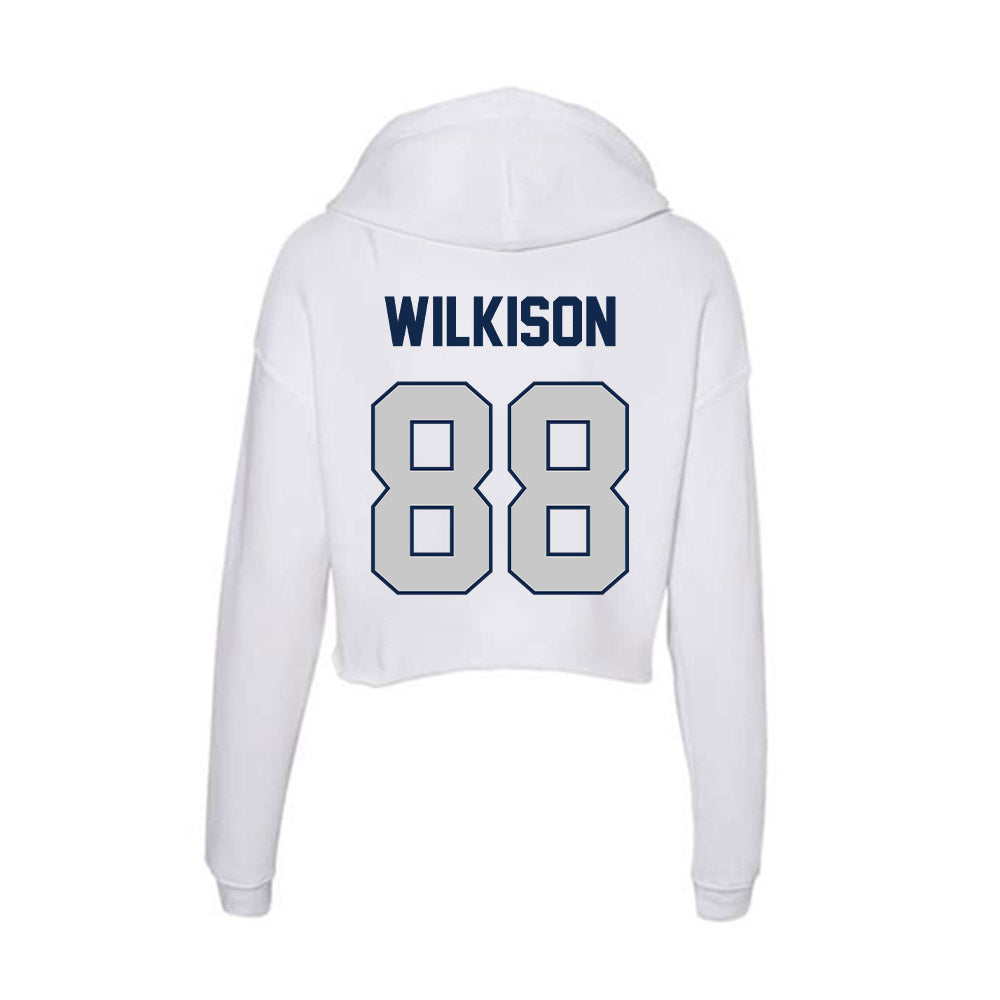 BU - NCAA Women's Soccer : Piper Wilkison - Women's Crop Fleece Hoodie-1