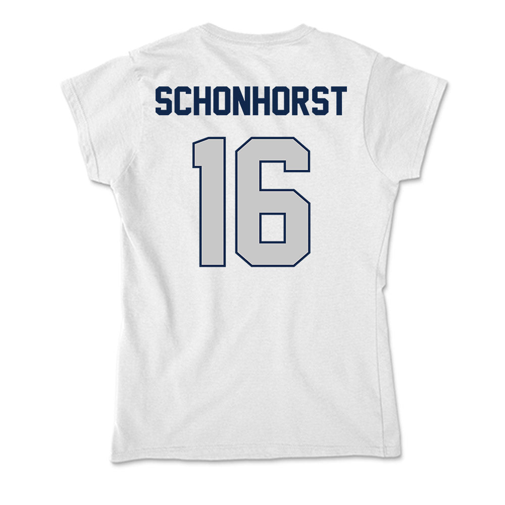 BU - NCAA Football : Blair Schonhorst - Soft Style Women’s T-Shirt-1