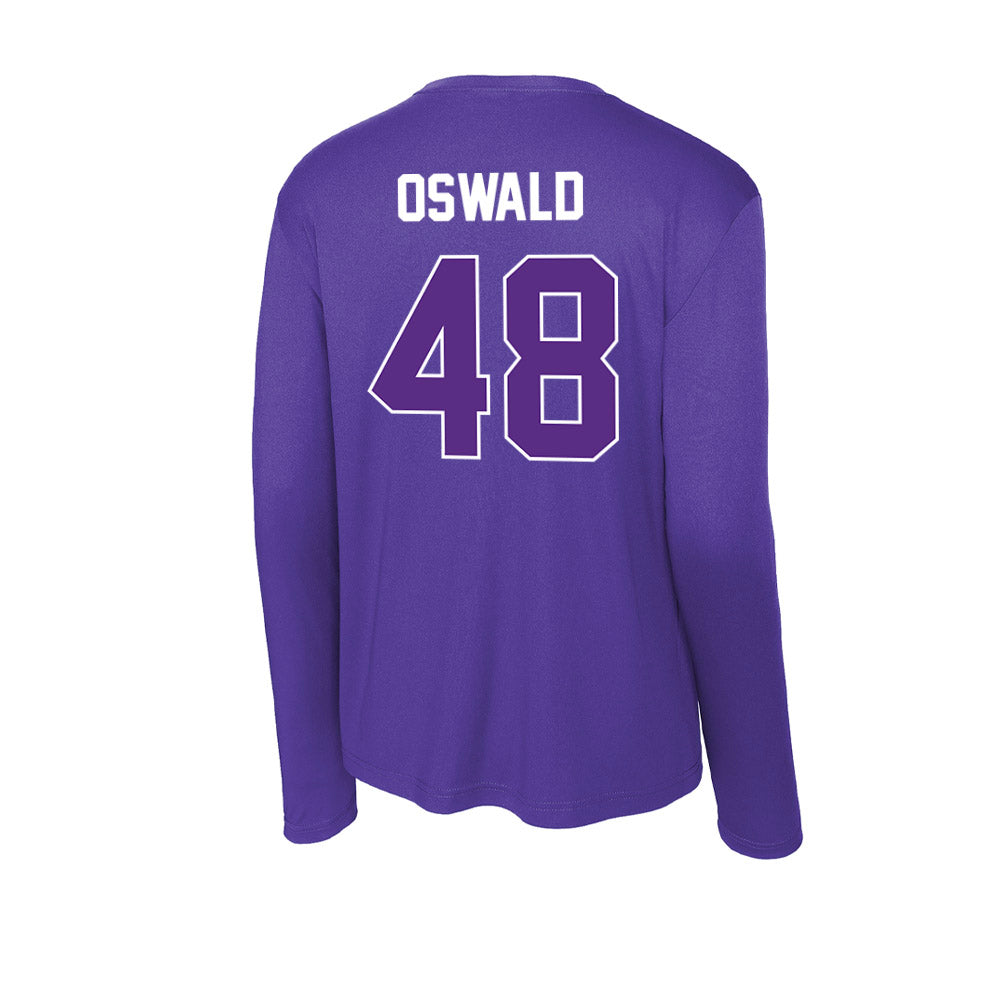 North Alabama - NCAA Baseball : Gavin Oswald - Activewear Long Sleeve T-Shirt-1