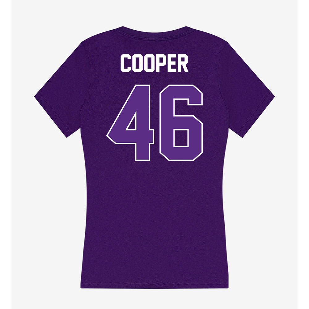 North Alabama - NCAA Football : Joshua Cooper - Women's V-Neck T-Shirt-1