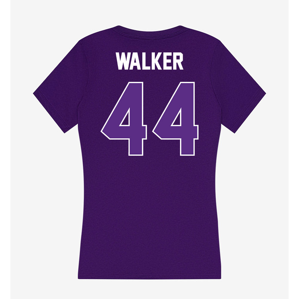 North Alabama - NCAA Baseball : Wes Walker - Women's V-Neck T-Shirt-1
