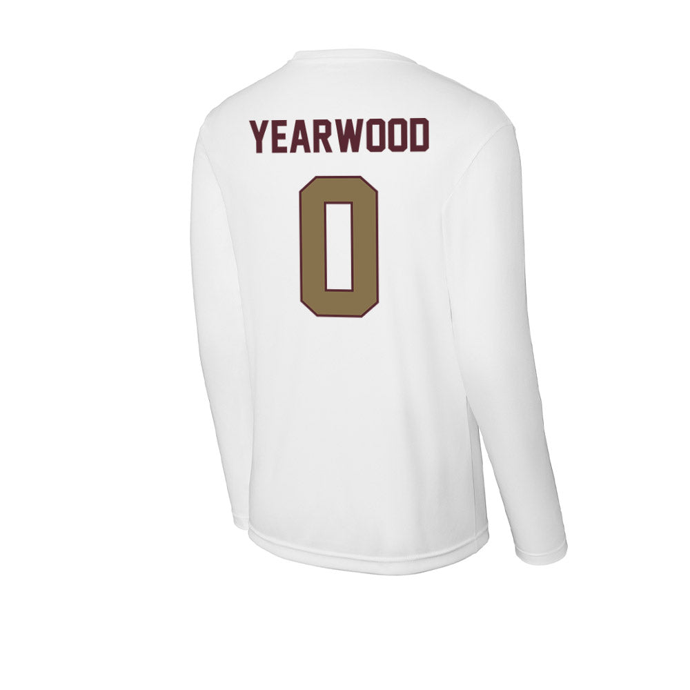 Texas State - NCAA Baseball : Alex Yearwood - Activewear Long Sleeve T-Shirt-1