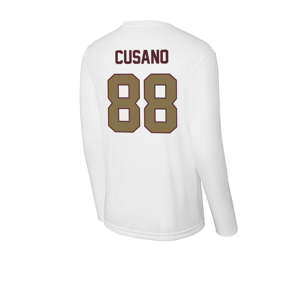 Texas State - NCAA Football : Tucker Cusano - Activewear Long Sleeve T-Shirt-1