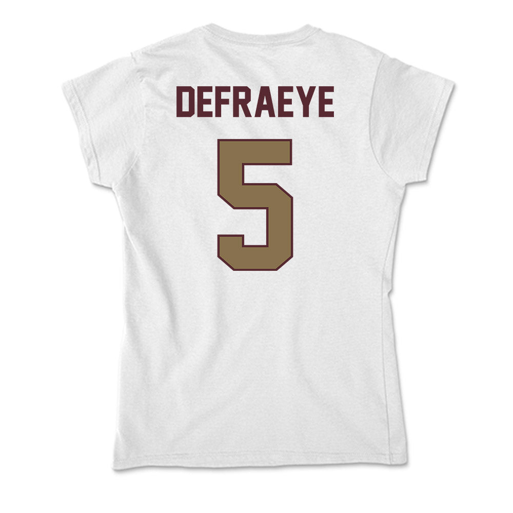 Texas State - NCAA Women's Volleyball : Jade Defraeye - Soft Style Women’s T-Shirt-1