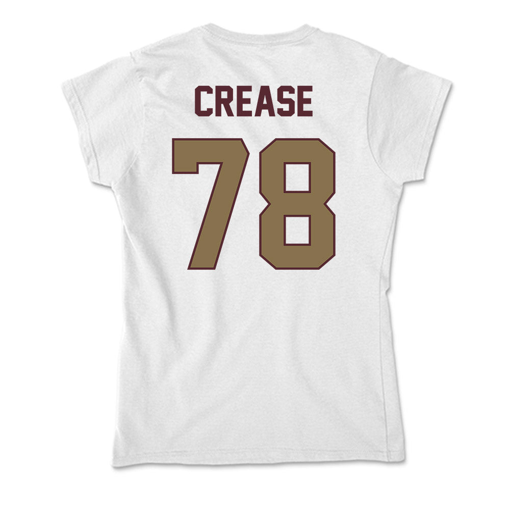 Texas State - NCAA Football : Anfernee Crease - Soft Style Women’s T-Shirt-1