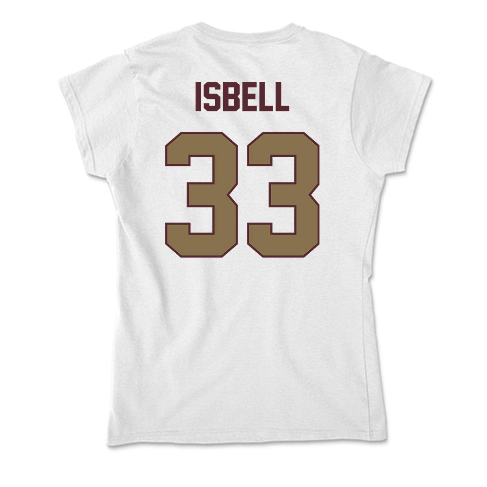 Texas State - NCAA Football : Blake Isbell - Soft Style Women’s T-Shirt-1