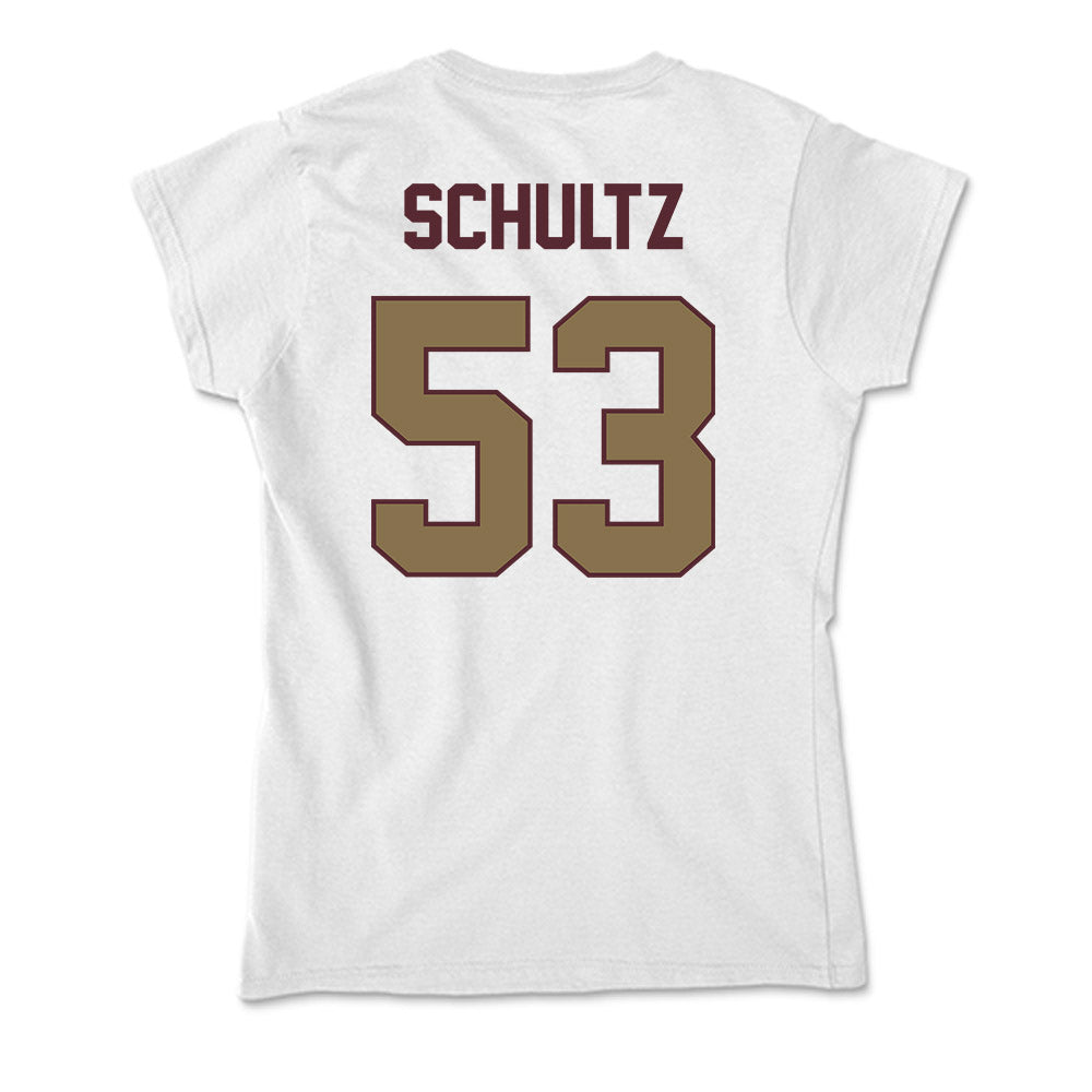 Texas State - NCAA Football : Cam Schultz - Soft Style Women’s T-Shirt-1