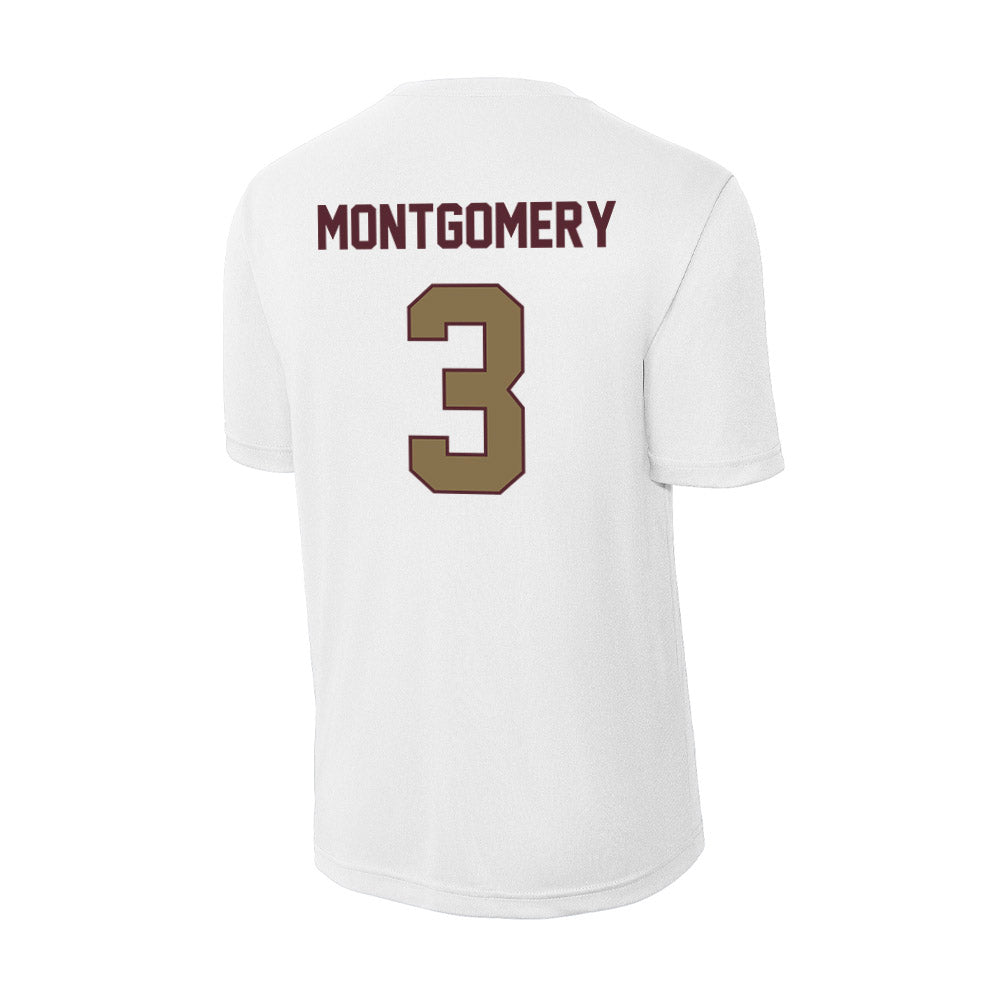 Texas State - NCAA Women's Soccer : Alexis Montgomery - Activewear T-Shirt-1