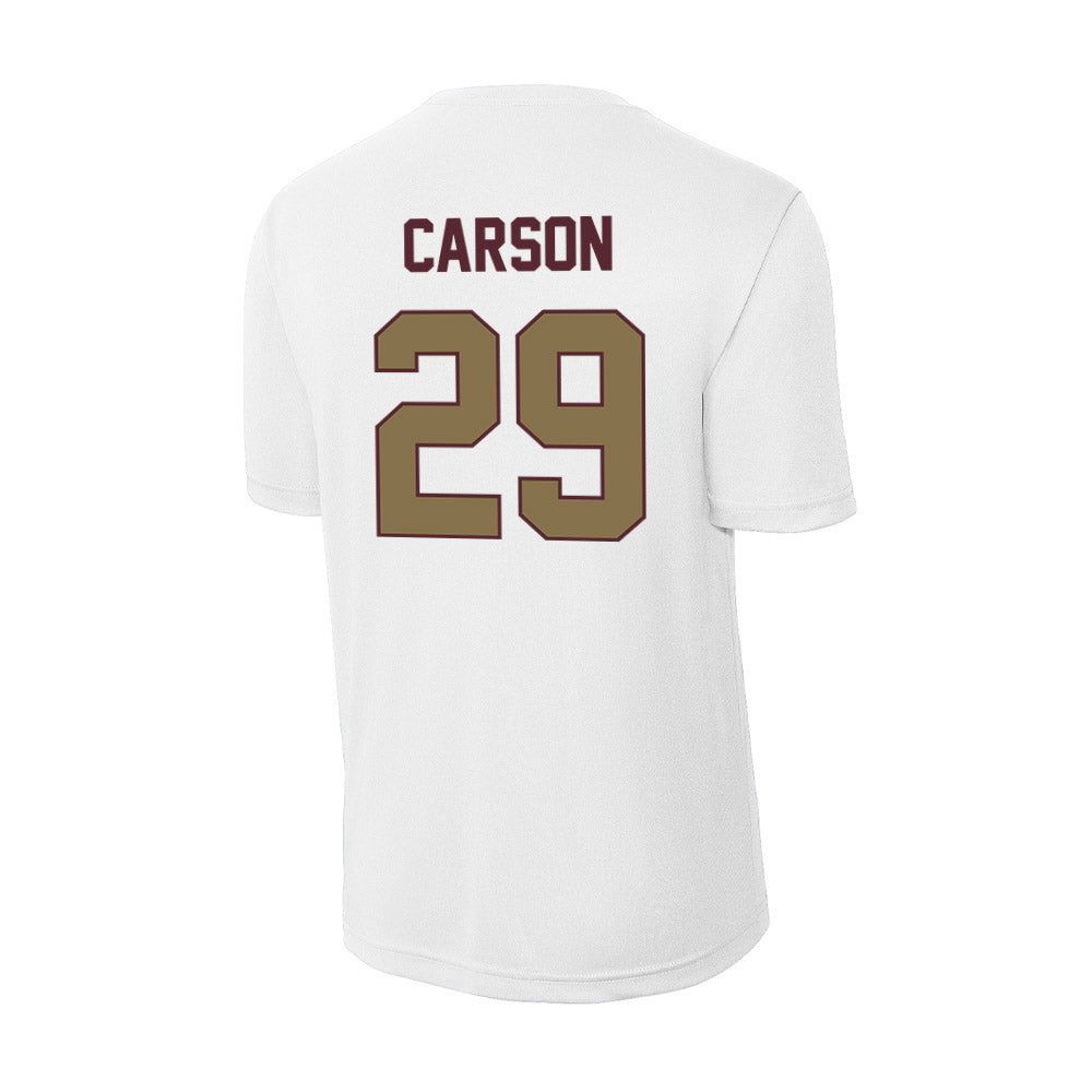 Texas State - NCAA Baseball : Tanner Carson - Activewear T-Shirt-1