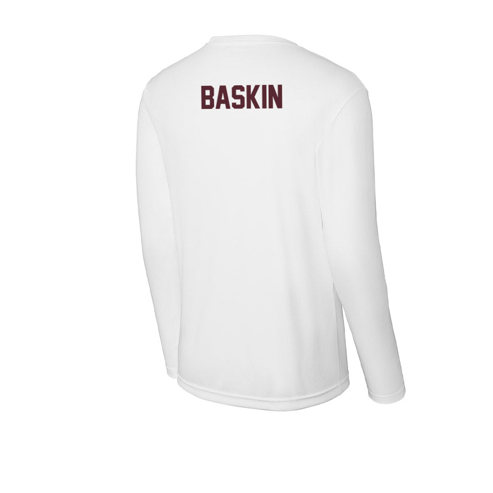 Texas State - NCAA Women's Track & Field : Bostyn Baskin - Activewear Long Sleeve T-Shirt-1