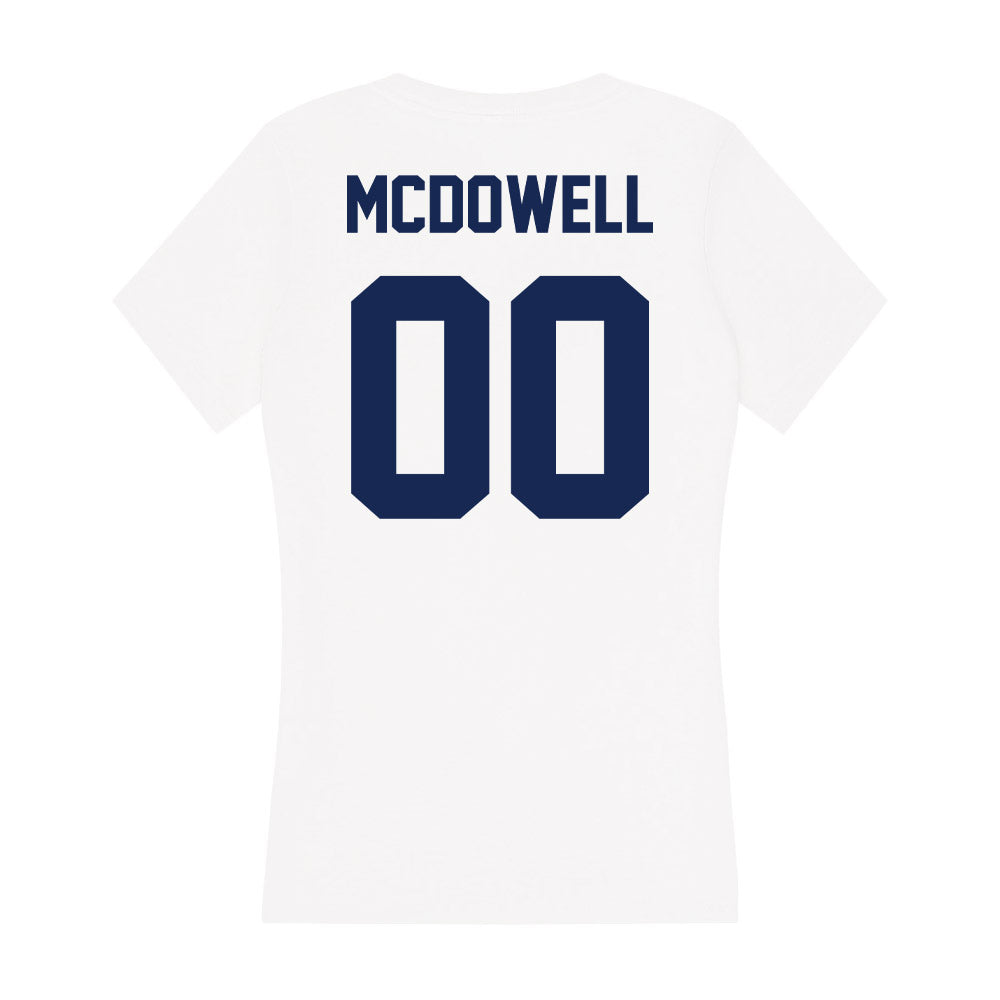 Dayton - NCAA Football : Zachary McDowell - Women's V-Neck T-Shirt-1