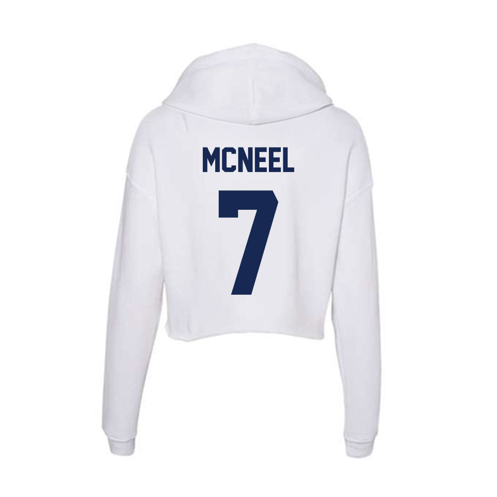 Dayton - NCAA Women's Volleyball : Kaitlyn McNeel - Women's Crop Fleece Hoodie-1