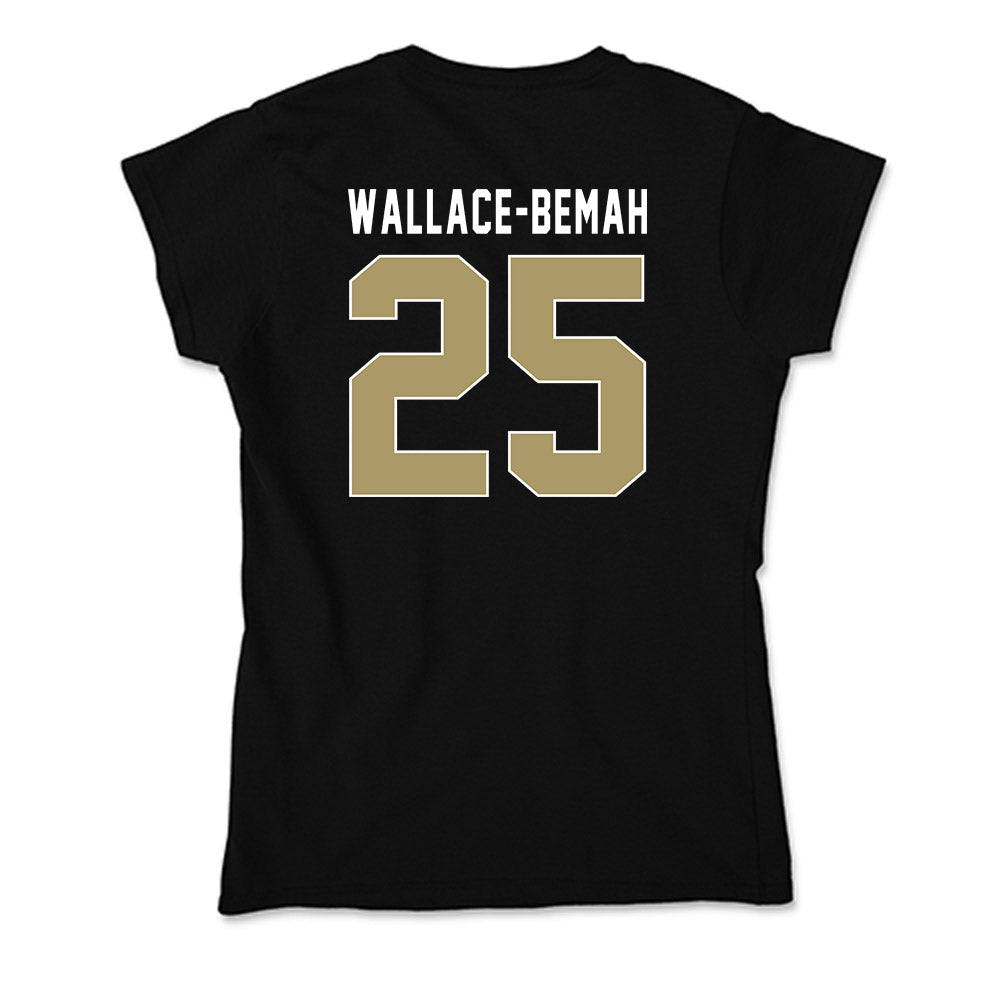 UNC Charlotte - NCAA Football : Prince Wallace-Bemah - Soft Style Women’s T-Shirt-1