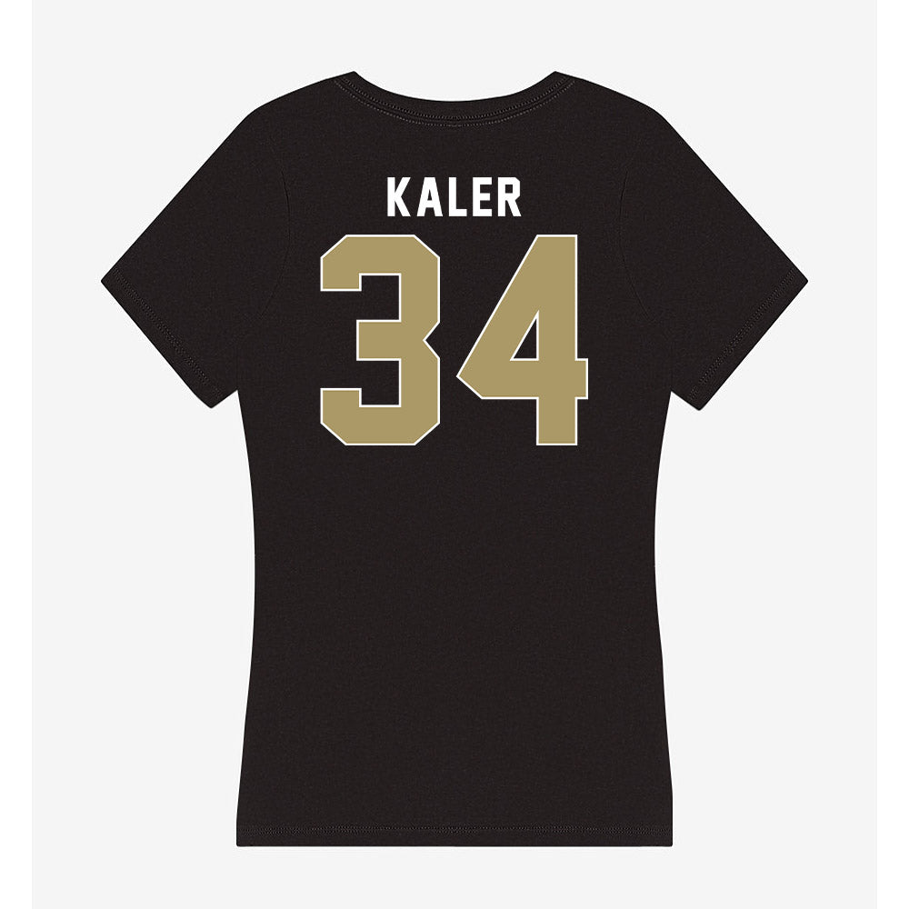 UNC Charlotte - NCAA Baseball : Tanner Kaler - Women's V-Neck T-Shirt-1