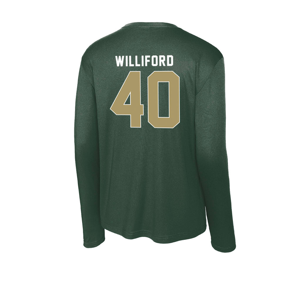 UNC Charlotte - NCAA Football : Reid Williford - Activewear Long Sleeve T-Shirt