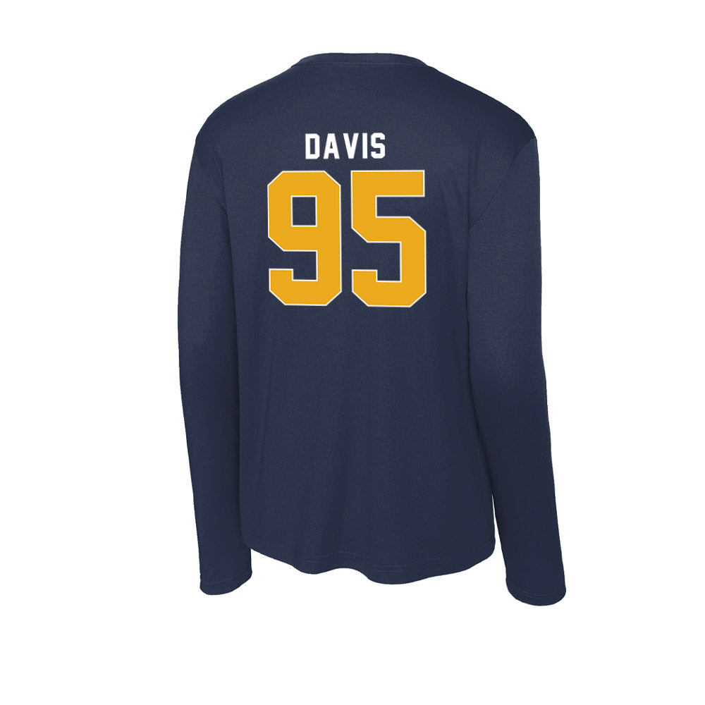 Kent State - NCAA Football : Jelani Davis - Activewear Long Sleeve T-Shirt-1