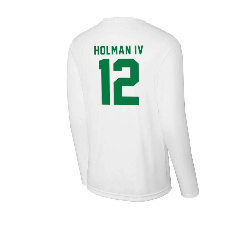 OKBU - NCAA Football : Robert Lee Holman IV - Activewear Long Sleeve T-Shirt-1