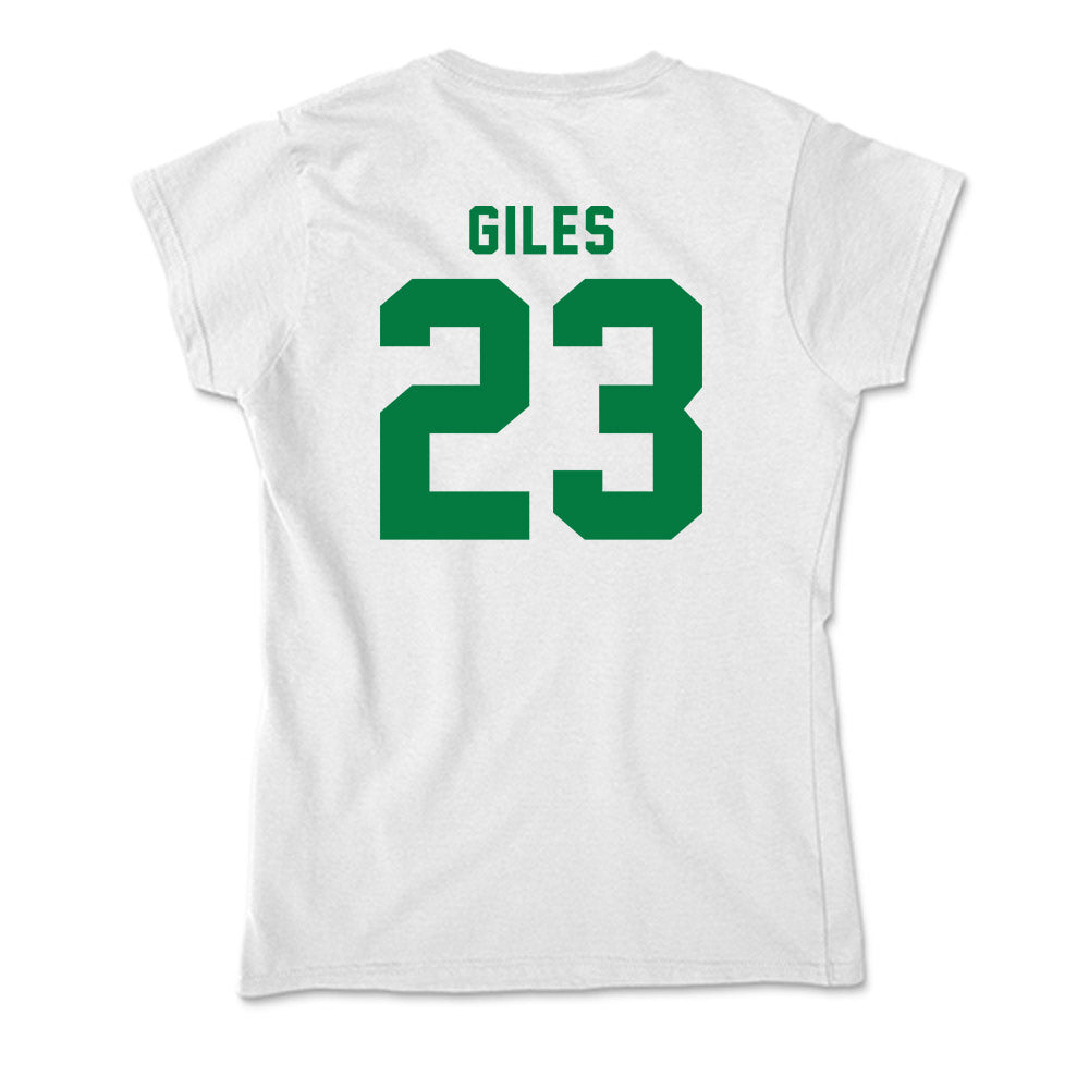 OKBU - NCAA Football : Caleb Giles - Soft Style Women’s T-Shirt-1