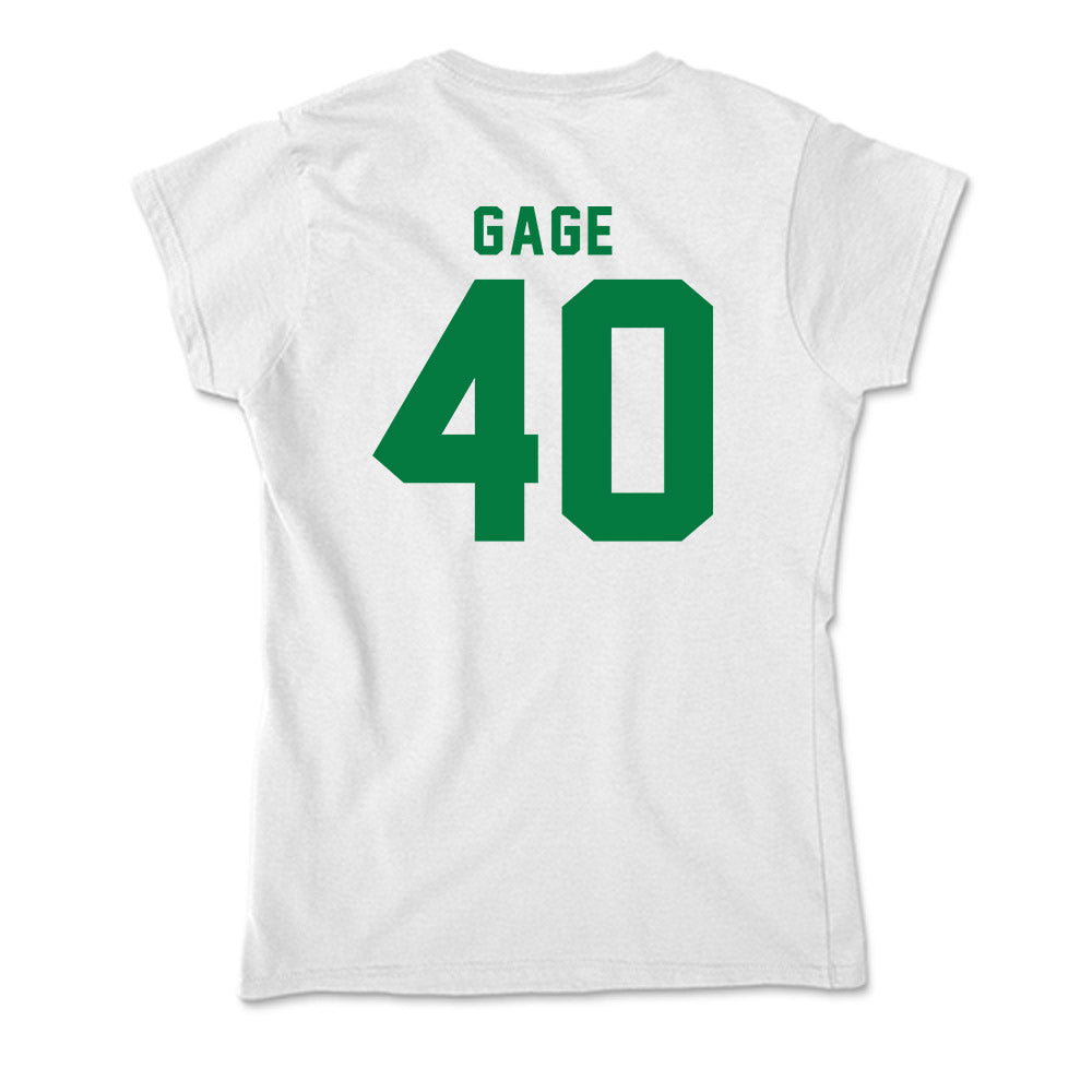 OKBU - NCAA Football : Trevor Gage - Soft Style Women’s T-Shirt-1