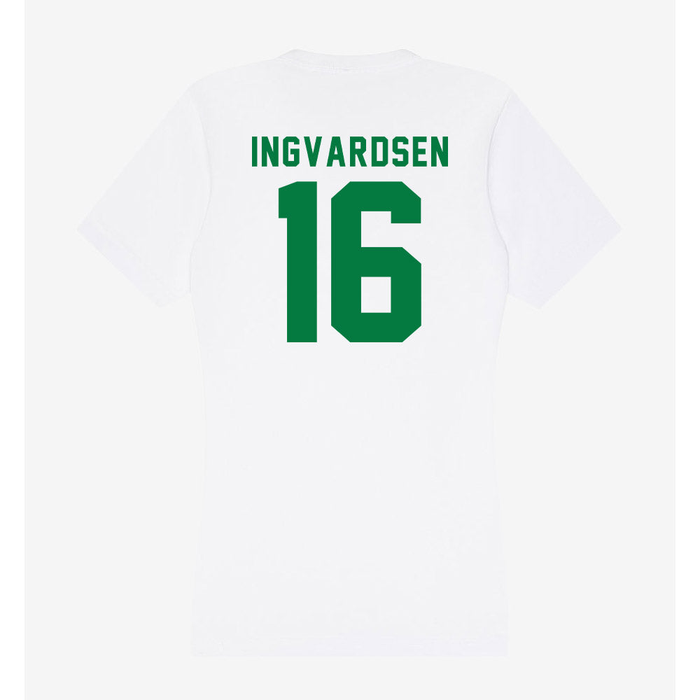OKBU - NCAA Women's Volleyball : Ada Ingvardsen - Women's V-Neck T-Shirt-1
