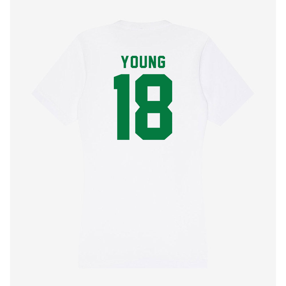 OKBU - NCAA Football : Matthew Young - Women's V-Neck T-Shirt-1