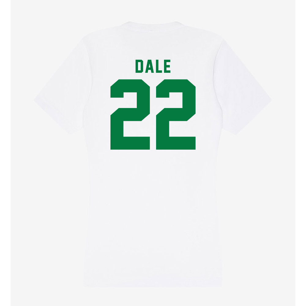 OKBU - NCAA Women's Volleyball : Addison Dale - Women's V-Neck T-Shirt-1