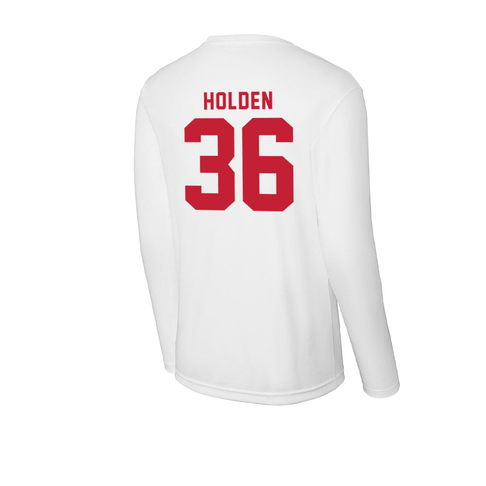 Miami of Ohio - NCAA Football : Carter Holden - Activewear Long Sleeve T-Shirt-1