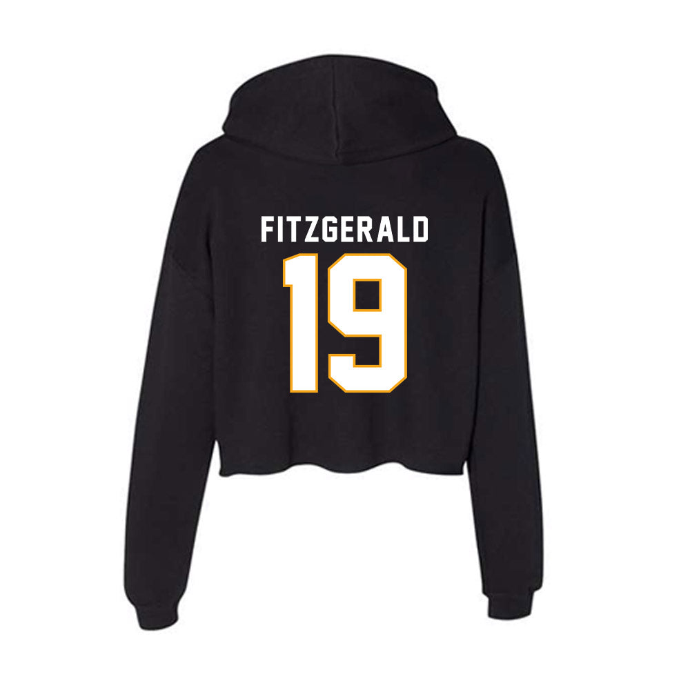 VCU - NCAA Women's Lacrosse : Mackenzie Fitzgerald - Women's Crop Fleece Hoodie-1