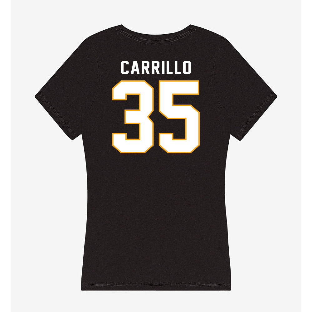 VCU - NCAA Women's Lacrosse : Ava Carrillo - Women's V-Neck T-Shirt-1