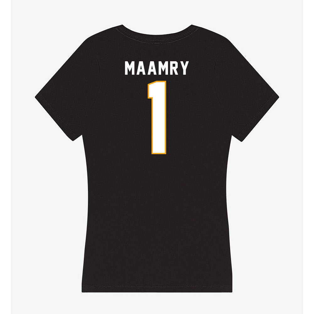VCU - NCAA Women's Soccer : Ameerah Maamry - Women's V-Neck T-Shirt-1