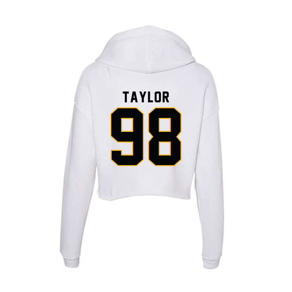 Kennesaw - NCAA Football : RJ Taylor - Women's Crop Fleece Hoodie-1