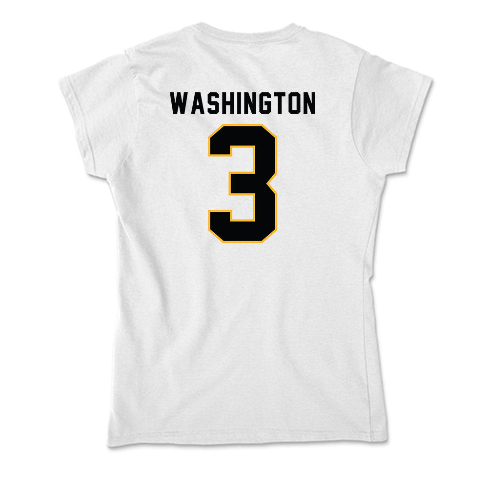 Kennesaw - NCAA Men's Basketball : Darius Washington - Soft Style Women’s T-Shirt-1