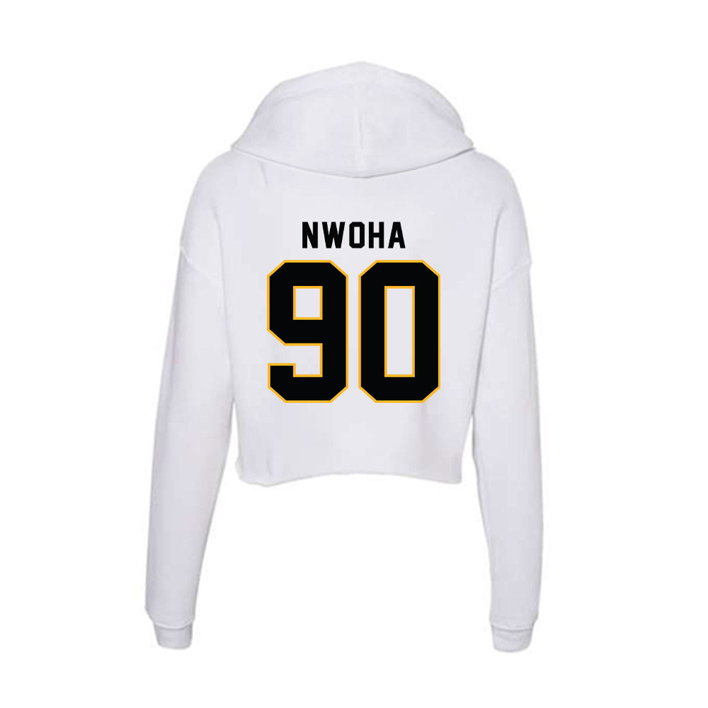 Kennesaw - NCAA Football : Ugonna Nwoha - Women's Crop Fleece Hoodie-1