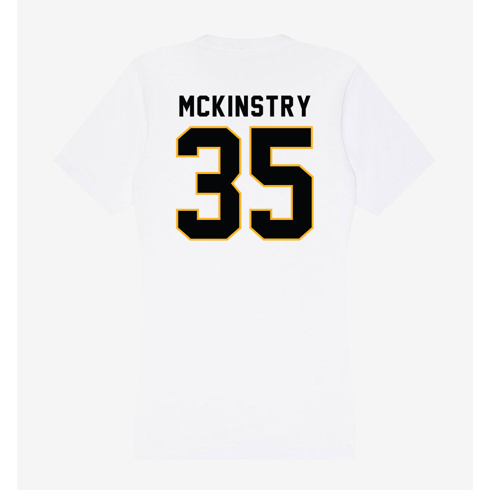 Kennesaw - NCAA Baseball : Nolan McKinstry - Women's V-Neck T-Shirt-1