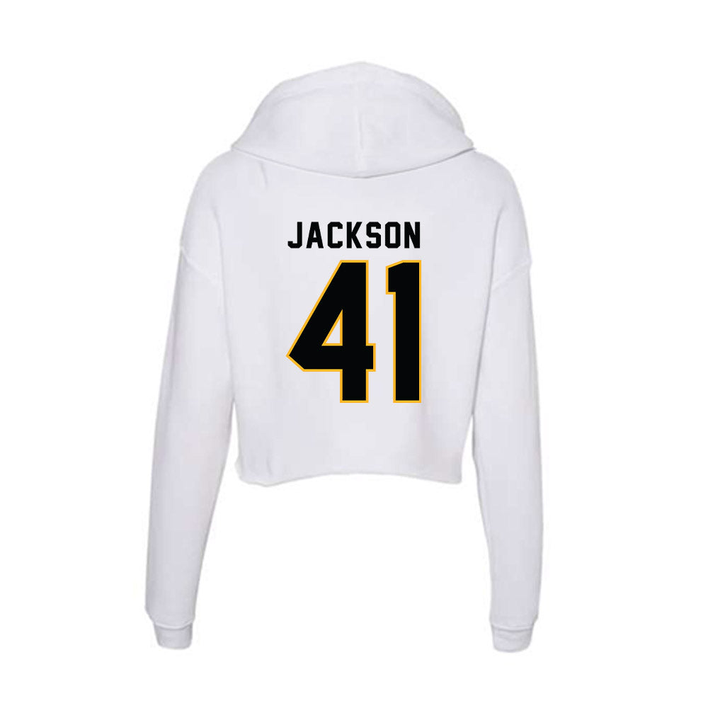 Kennesaw - NCAA Football : Byron Jackson - Women's Crop Fleece Hoodie-1
