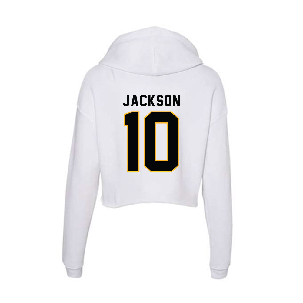 Kennesaw - NCAA Football : Jordan Jackson - Women's Crop Fleece Hoodie-1