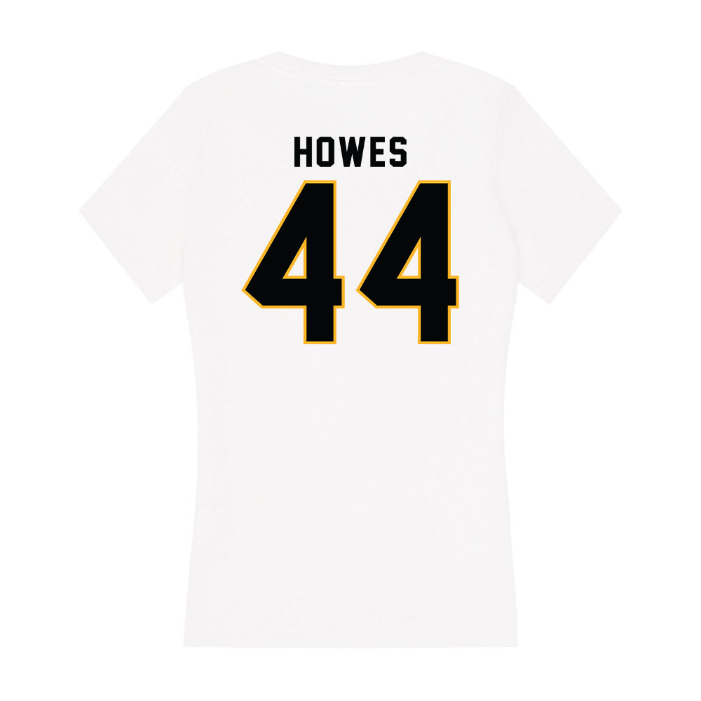 Kennesaw - NCAA Softball : Macie Howes - Women's V-Neck T-Shirt-1