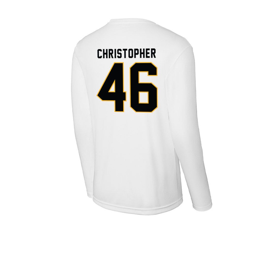 Kennesaw - NCAA Football : Tywon Christopher - Activewear Long Sleeve T-Shirt-1