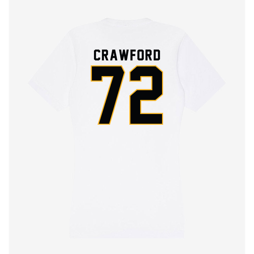 Kennesaw - NCAA Football : Haston Crawford - Women's V-Neck T-Shirt-1