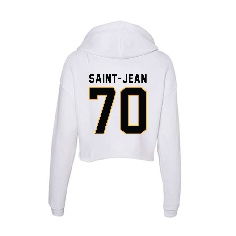 Kennesaw - NCAA Football : Chrisdasson Saint-Jean - Women's Crop Fleece Hoodie-1